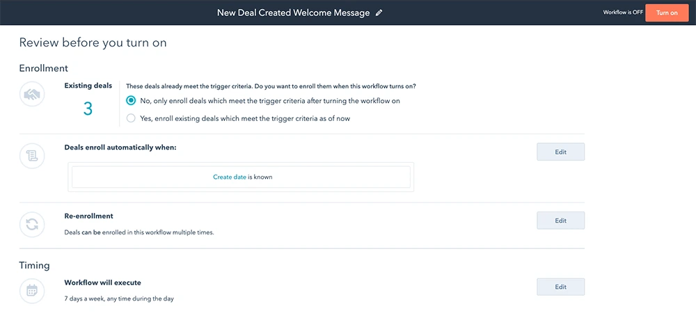 HubSpot Deal Workflow Text Messages Setup Guide